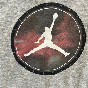 Vintage Air Jordon   Gray T-Shirt Made in the USA 🇺🇸